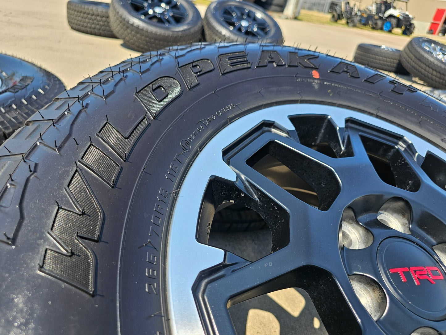 18" Toyota Tacoma 4Runner TRD OEM 94199 wheels rims 2024 2025 2026 NEW