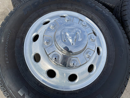 17" Dodge Ram 3500 Dually Laramie 8x200 wheels rims 2701 2702 OEM NEXEN
