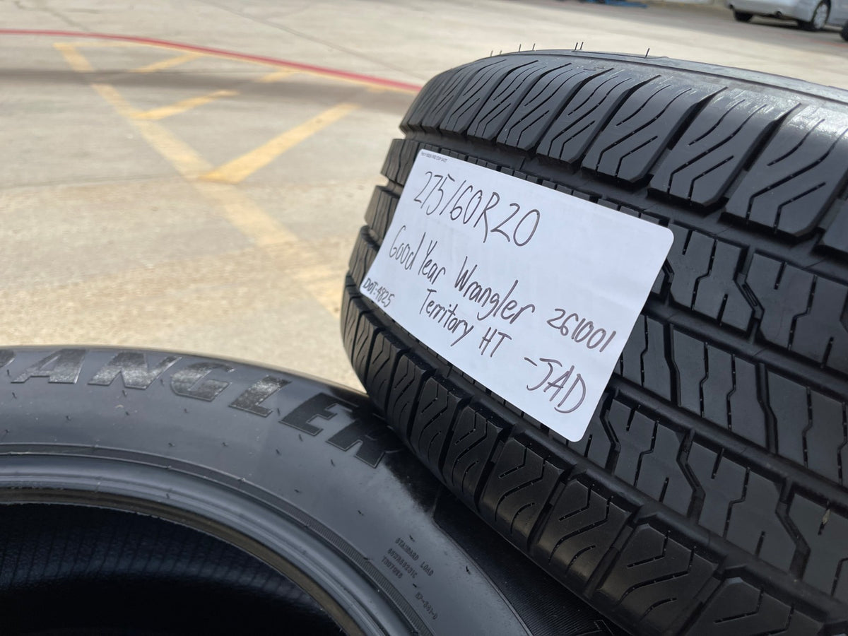 275/60/20 Goodyear Wrangler Territory H/T tire 275/60R20 LR 115H TAKE OFFS NEW