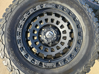20" FUEL D633 Zephyr GMC Sierra Chevy Silverado 2500 3500 wheels rims 8x180 BFG