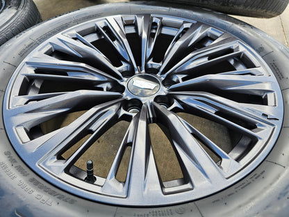 22" Cadillac Escalade V V600 Platinum OEM 4882 wheels rims SET FITS 2020-2027