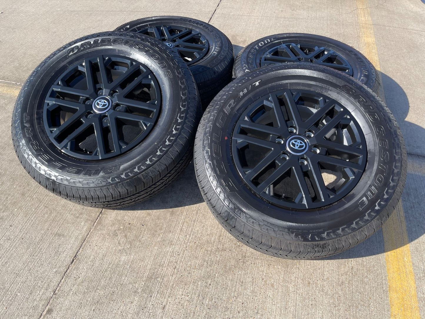 18" Toyota Tundra Sequoia TRD OEM wheels rims 75281 Lexus GX550 LX600 NEW 2026