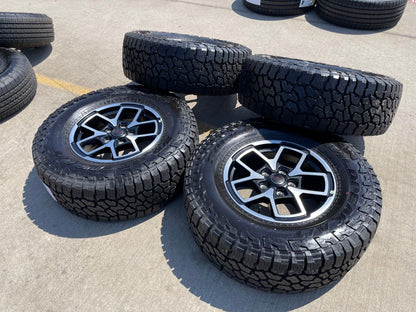 17" Jeep Wrangler Rubicon OEM wheel rim Gladiator spare A/T3 2024 2025 NEW