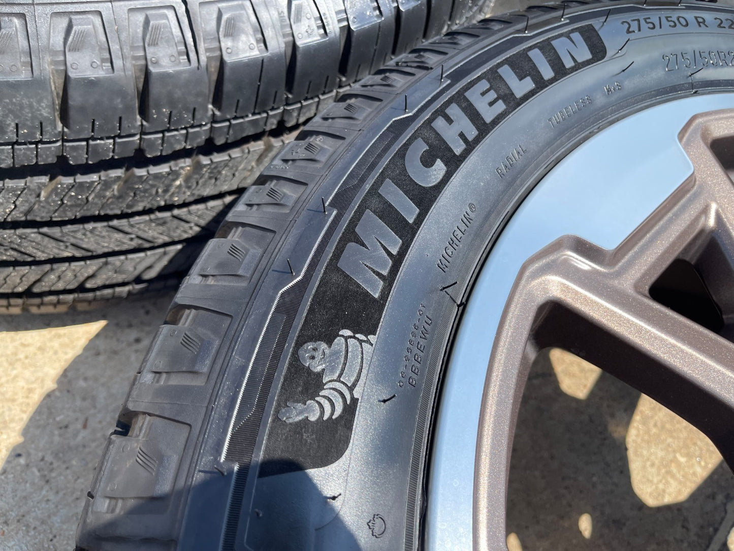 22" Ford F-150 OEM KING RANCH LIMITED rims wheels Expedition MICHELIN 2026 SET