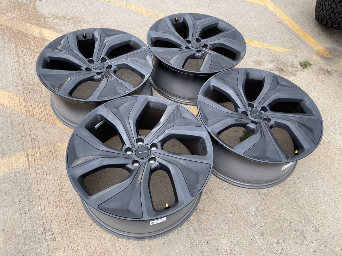 23" Land Rover Range CARBON OEM 72386 wheels rims SET 2025 2026 2027 NEW