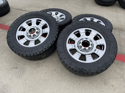 20" Ford F-250 F-350 OEM KING RANCH 10295 25085 10552 chrome wheels rims TOYO