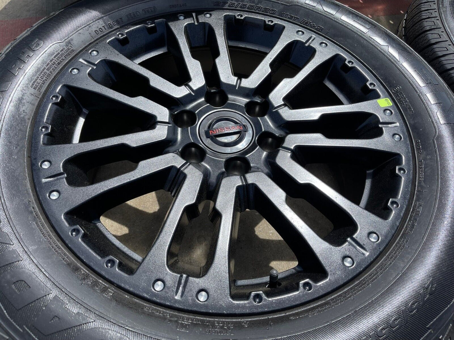 20" Nissan Titan Armada OEM 62754 wheels rims 2020 2021 2022 2023 2024 2025