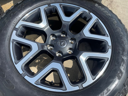 20" Dodge Ram 1500 OEM 94059 Laramie wheels rims 68583860AA 2024 2025 2026 SET