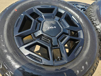17" Kia Sorento X-PRO OEM wheels rims tires Telluride Sedona 2024 2025 NEW