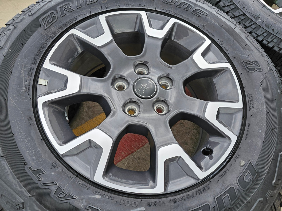 18" Jeep Wrangler Gladiator OEM 9330 wheels rims Grand Cherokee SET NEW