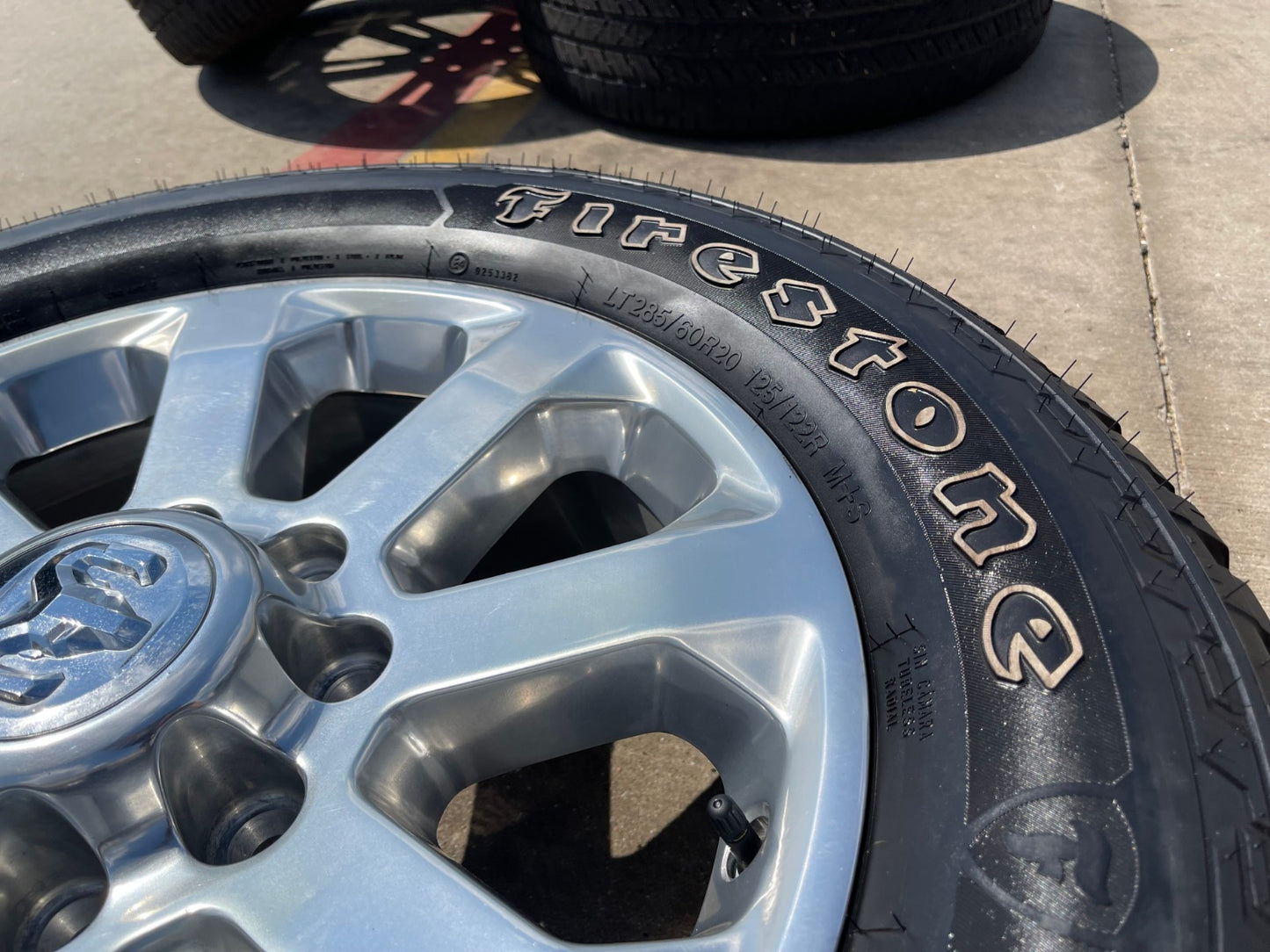 20" Dodge Ram 2500 3500 LARAMIE OEM 2700 wheels rims tires 2024 2025 2026