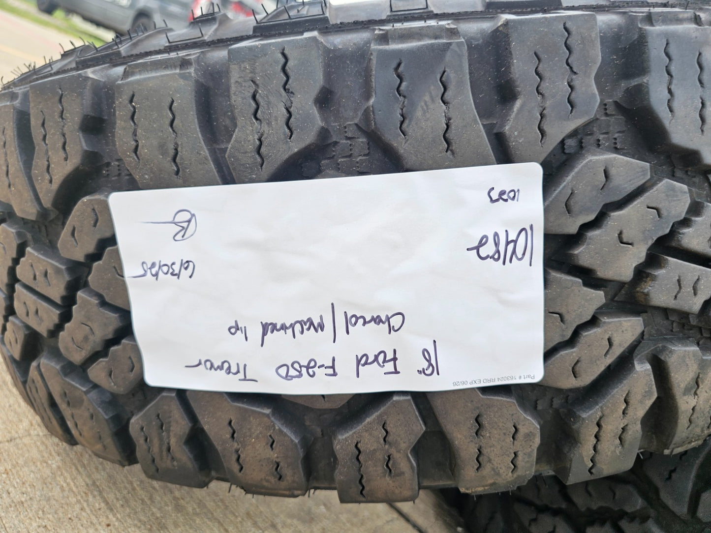 (1) 18" Ford F-250 F-350 OEM TREMOR 10482 rim wheel DURATRAC Spare