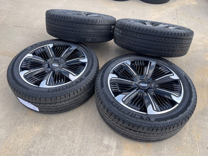 24" Cadillac Escalade IQ EV OEM 4893 wheels rims Hummer 2025 2026 2027 SET NEW