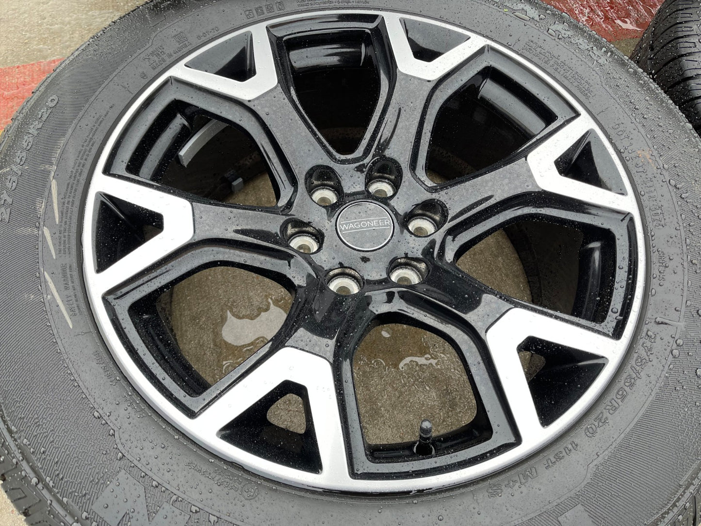 20" Jeep Grand Wagoneer Dodge Ram 1500 OEM black 9296 wheels rims 2025 2026 NEW
