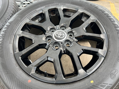 20" Toyota Tundra TSS TRD OEM wheels rims 95359 Sequoia black 2024 2025 NEW