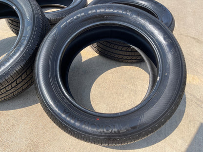 (4) 265/55/20 Yokohama Geolander X-CV tires 113V XL 265/55R20 TAKE OFFS SET NEW
