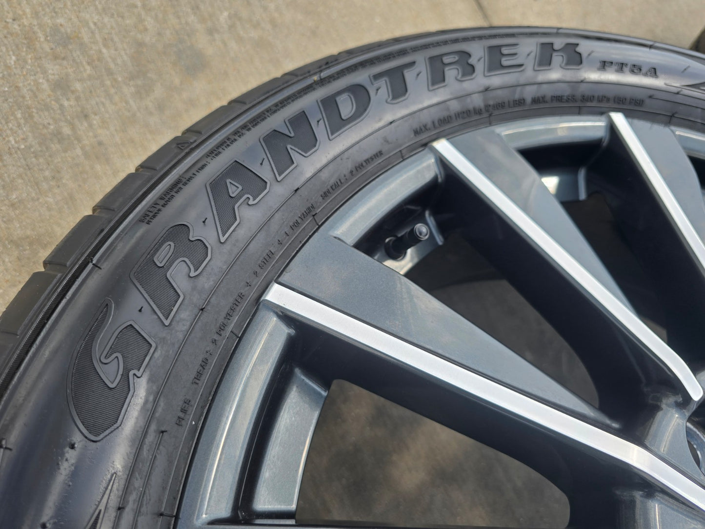 22" Lexus GX550 OEM wheels rims Toyota Land Cruiser Tundra 78519 LX600 2025 NEW
