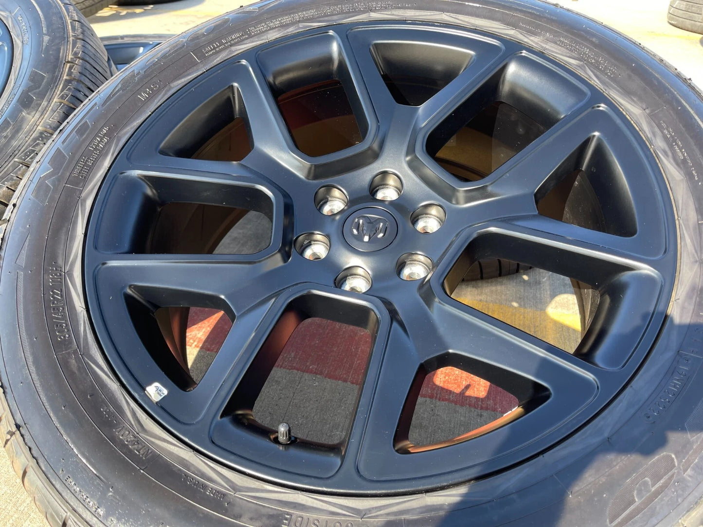 22" Dodge Ram 1500 OEM LIMITED Laramie 2684 2725 wheels rims NITTO