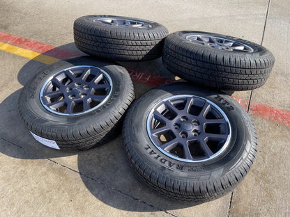 18" Jeep Gladiator Overland OEM wheels rims Wrangler 9241 96494 tires