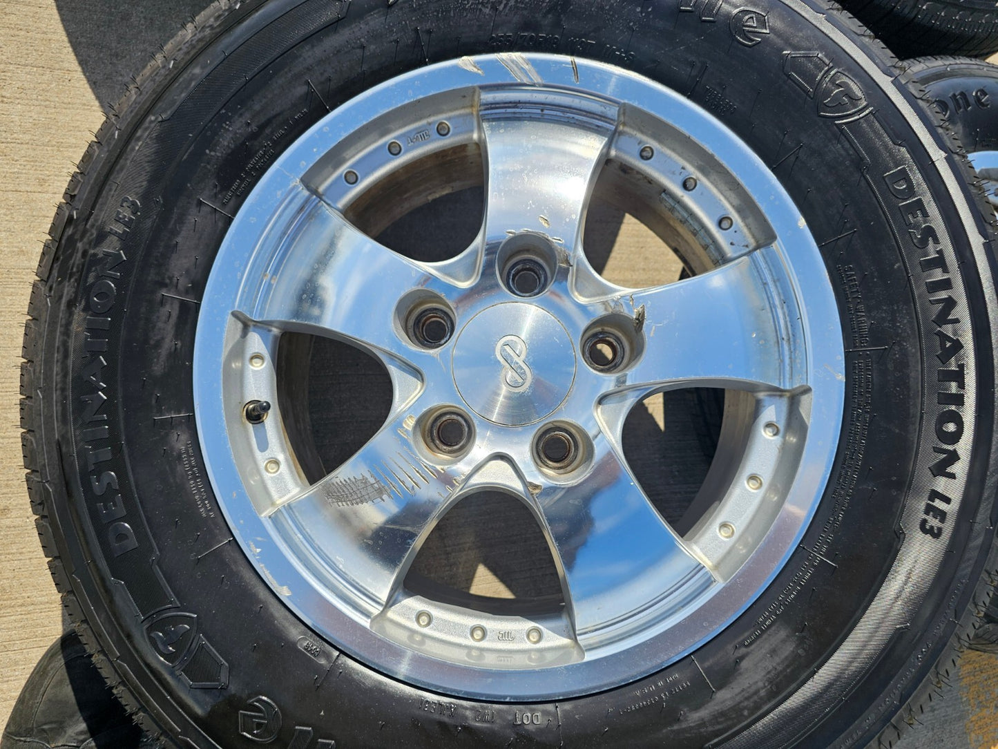 18" Toyota Tundra Sequoia TRD PRO OEM Enkei 5x150 wheels rims tires