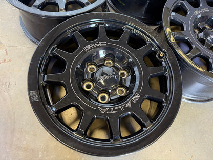 18" AEV SALTA GMC Sierra AT4X Chevy Silverado OEM rims wheels SET 2024 2025 2026