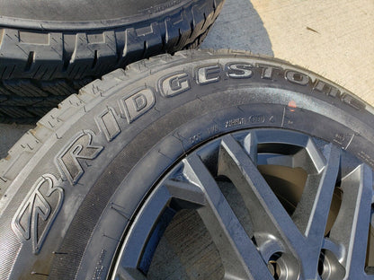 18" Toyota Tundra TRD OEM wheels rims 75281 black Sequoia LX600 2023 2024 NEW