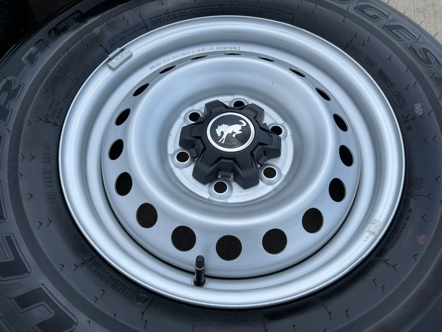 16" Ford Bronco steel wheels rims tires 10226 Ranger 2023 2024 2025 2026 NEW
