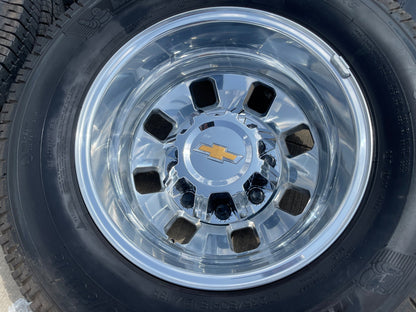 18" Chevy Silverado GMC Sierra 3500 Dually rims wheels OEM 14127 14129 SET NEW