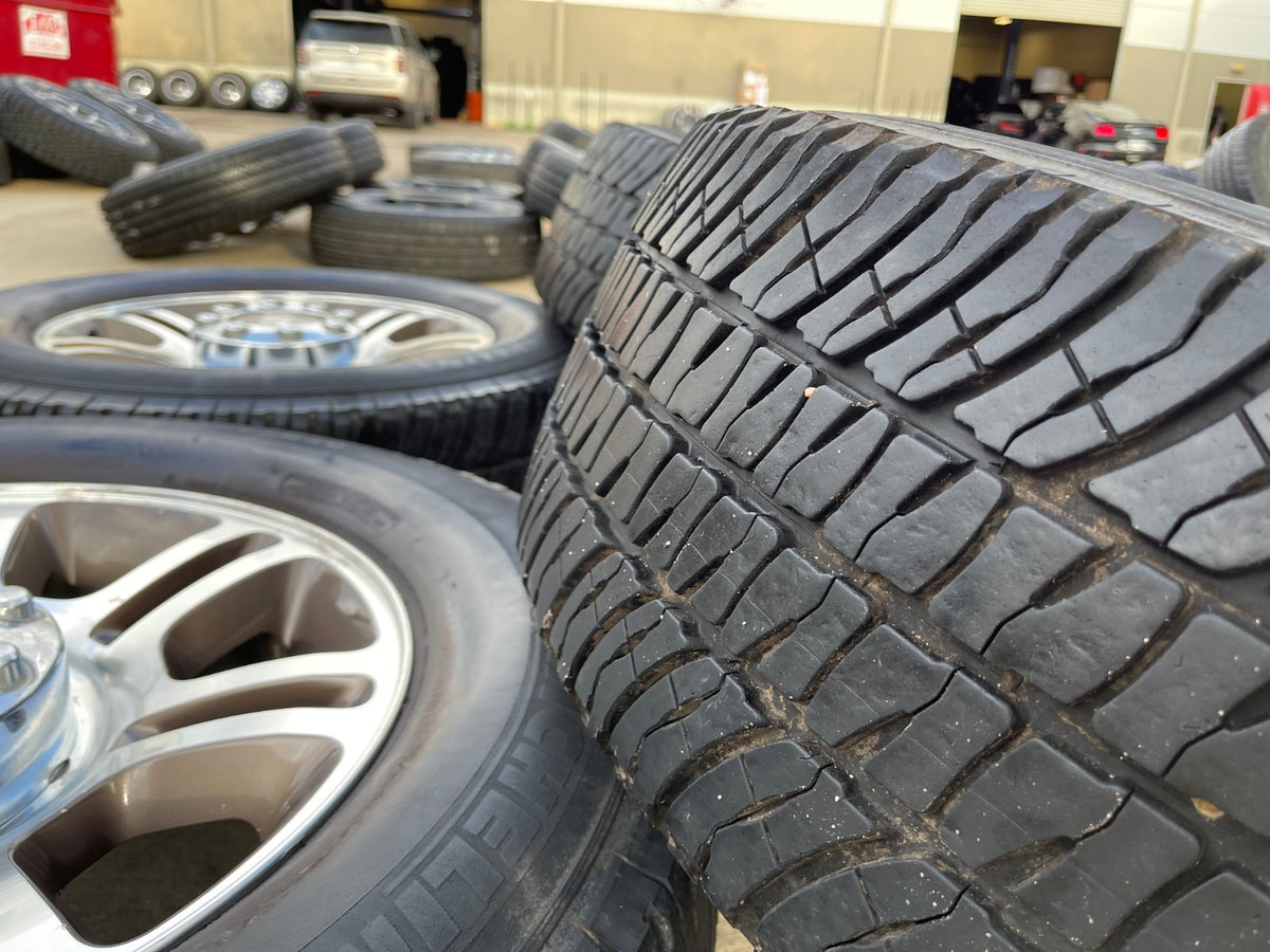 20" Ford F-250 F-350 OEM 3951 3845 KING RANCH rims wheels tires MICHELIN LTX A/T