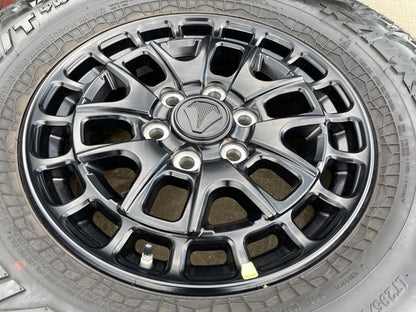 18" Toyota Tundra TSS T FORCE TRD OEM black wheels rims Sequoia 2025 NEW 35"