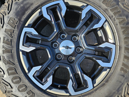18" Chevy Silverado ZR2 Tahoe TRAIL BOSS Sierra OEM 95415 wheels rims GOODYEAR