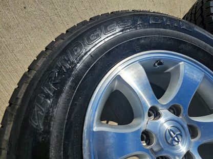 17" Toyota 4Runner Tacoma OEM wheels rims 69430 FJ tires
