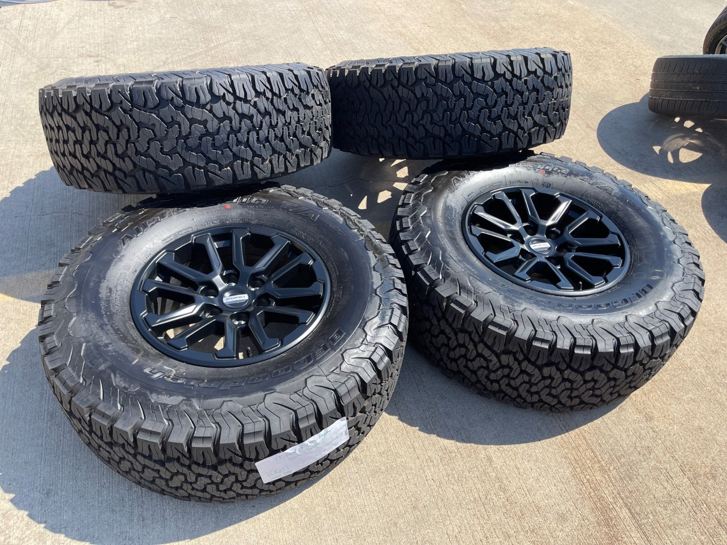17" Ford F-150 Raptor OEM 10611 rims wheels Bronco 2025 2026 2027 BFG 35" NEW
