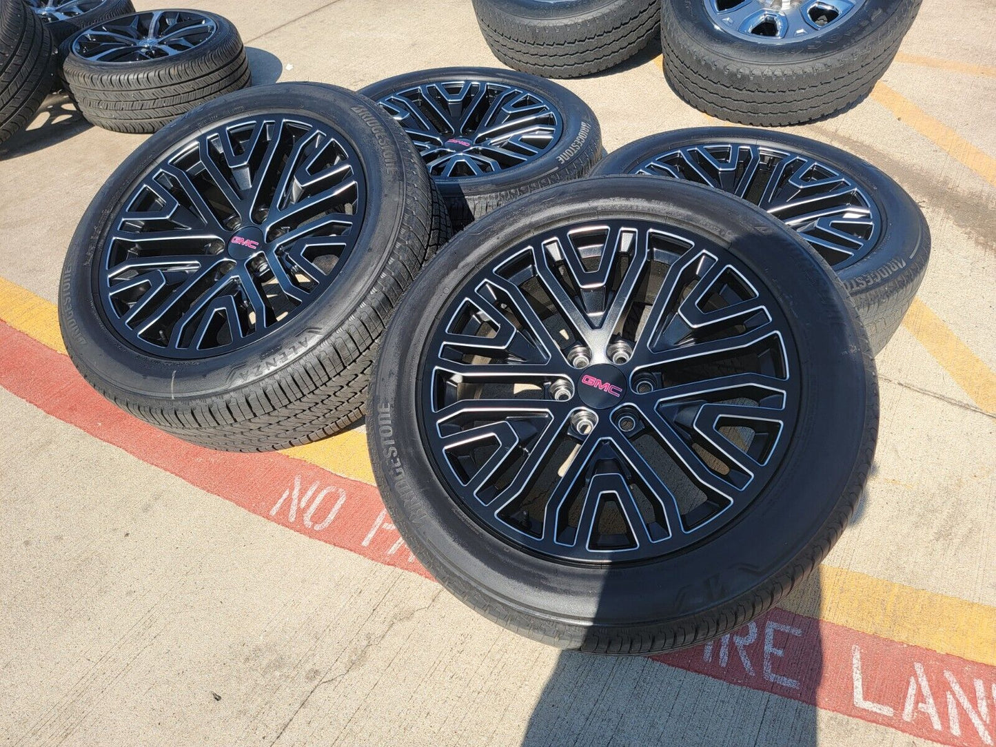 22" Chevy Silverado GMC OEM black Yukon Tahoe 5906 wheels rims 2024 2025 NEW