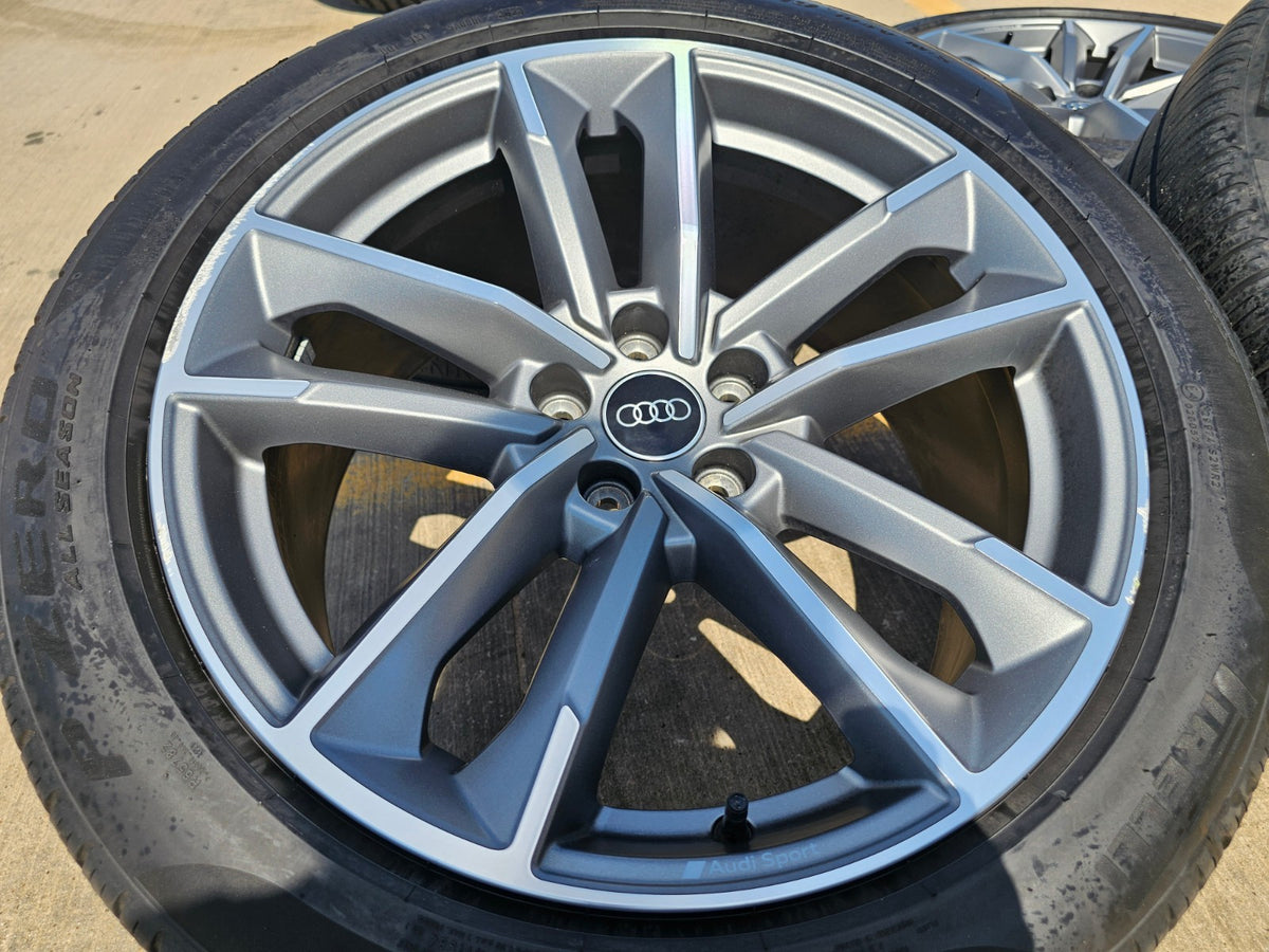 19" Audi Q3 wheels rims OEM 95589 Q5 Q7 Q8 SQ5 SQ3 RS S SET