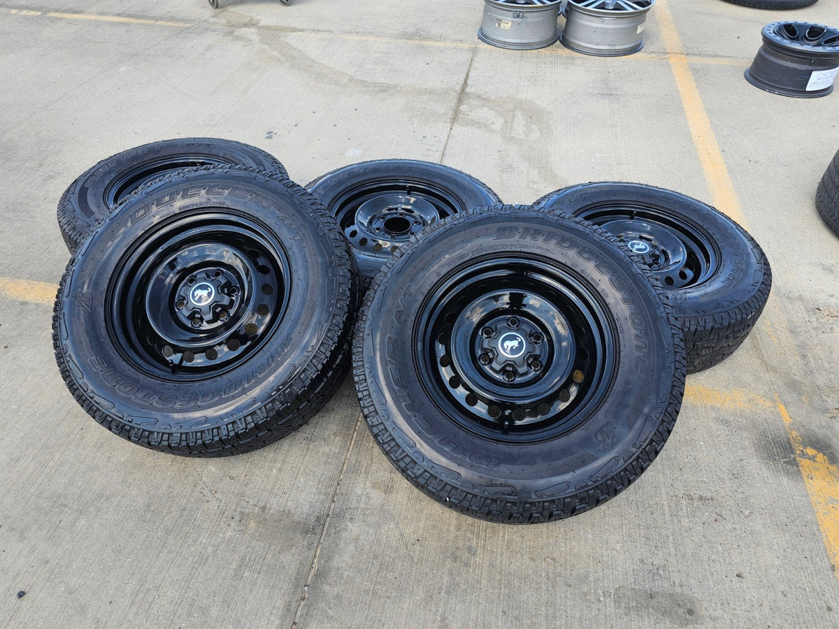 17" Ford Bronco wheels rims OEM 10227 Ranger SET BRIDGESTONE A/T NEW