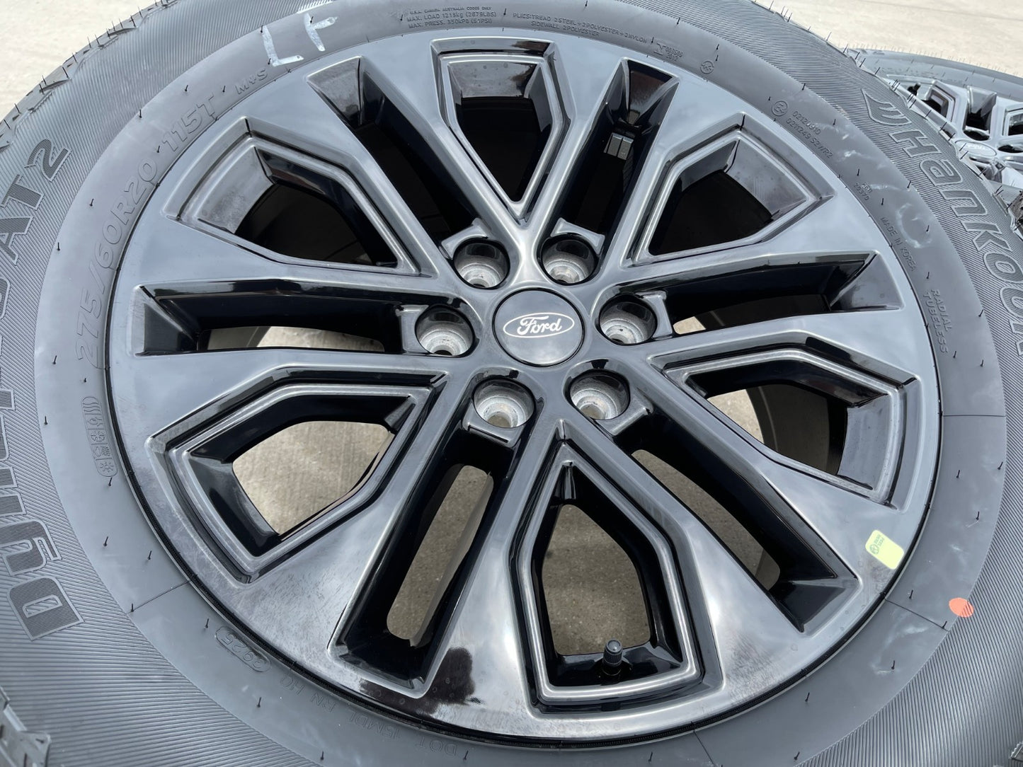 20" Ford F-150 LARIAT OEM 10619 BLACK rims wheels Expedition 2025 2026 2027 NEW