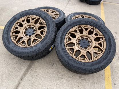 22" Hummer EV HEV 2500 OEM 8x165 14094 wheels rims 2024 2025 2026 NEW GOODYEAR