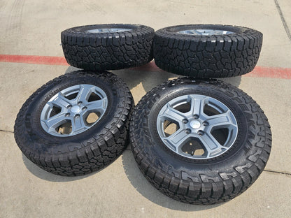 17" Jeep Wrangler Sport OEM wheels rims tires 9216 Gladiator