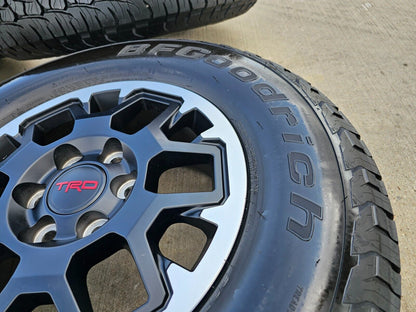17" Toyota Tacoma 4Runner TRD OEM 42611 95893 10638 wheels rims 2025 BFG NEW