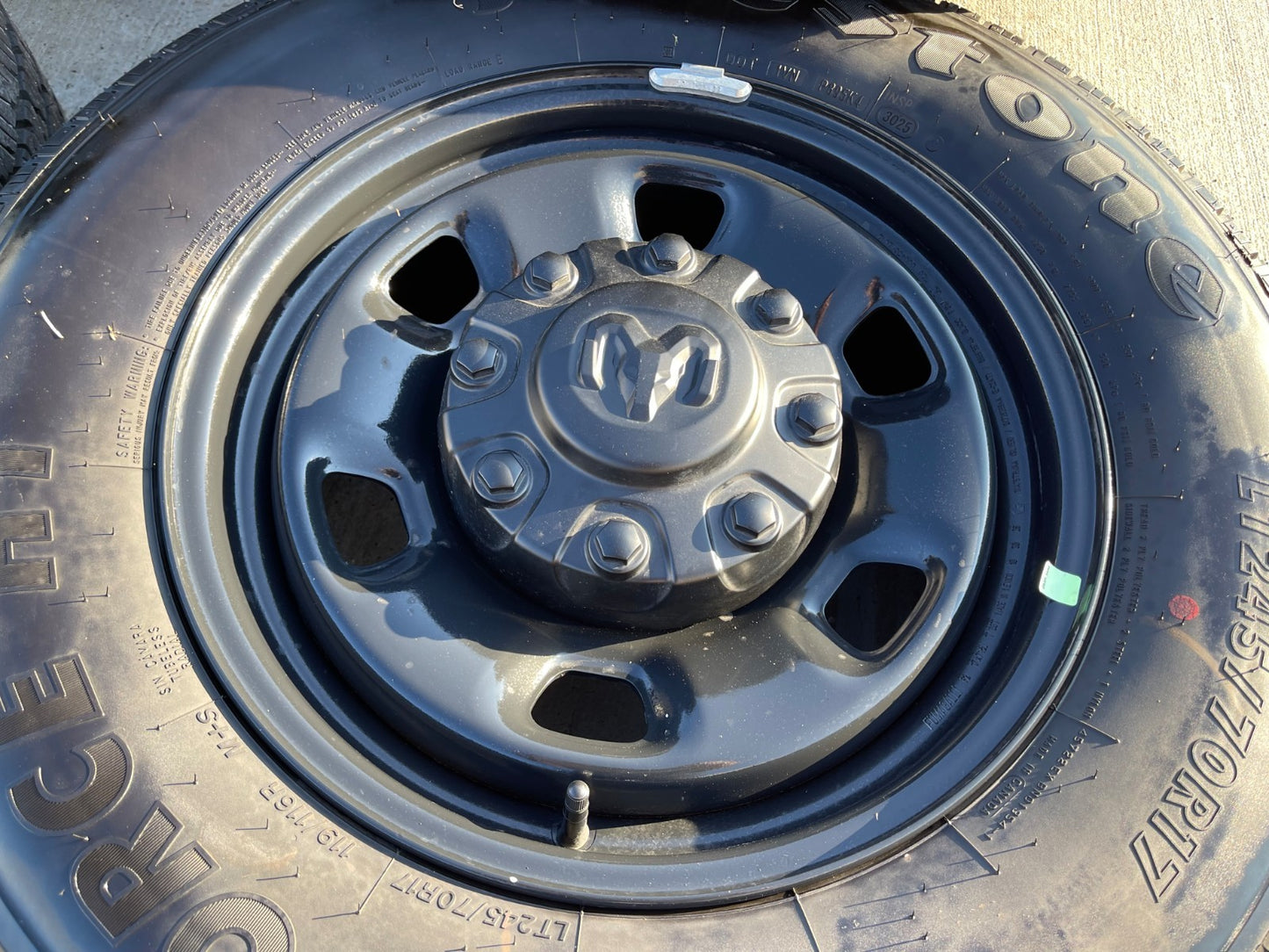 17" Ram 2500 3500 Laramie Power Wagon OEM 2497 wheels rims 2025 2026 NEW