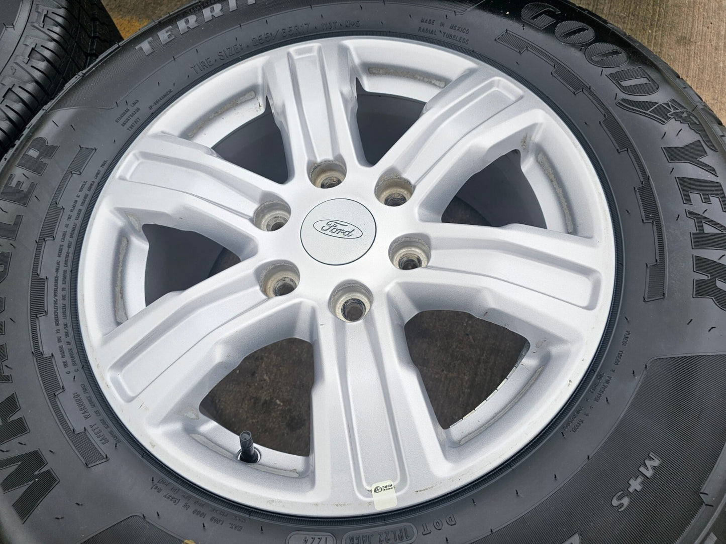 17" Ford Ranger Bronco wheels rims OEM 10228 tires 2022 2023 2024 2025 2026