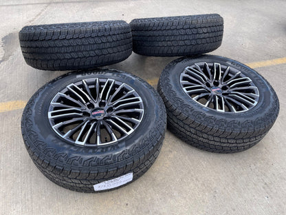 20" Chevy Silverado Tahoe GMC Sierra Yukon OEM wheels rims SET 2026 2027 NEW