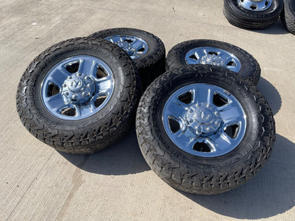 18" Dodge Ram 2500 3500 STEEL chrome OEM 2473 wheels rims NITRO
