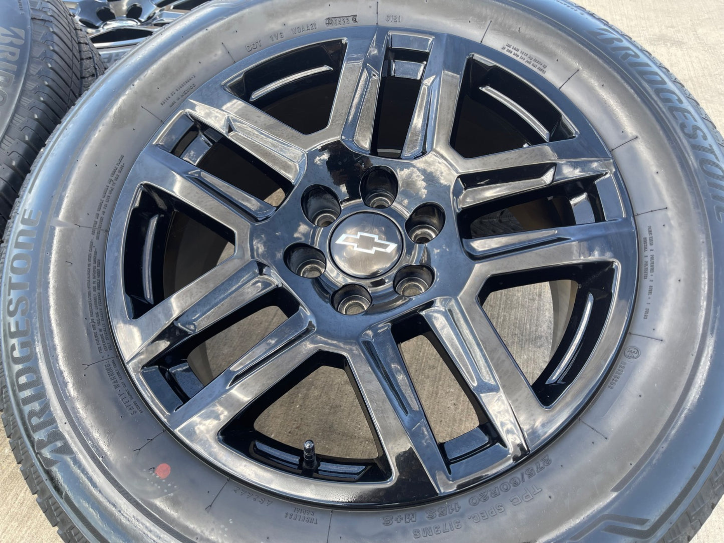 20" Chevy Silverado Tahoe Suburban ZR2 OEM SET wheels rims # 5913 1999-2027