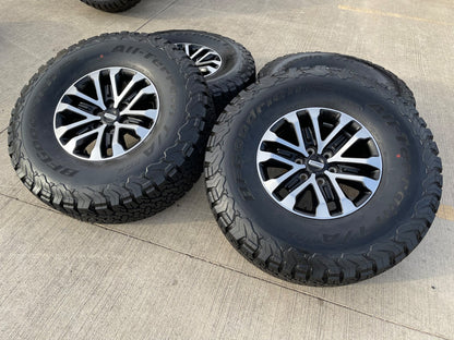 17" Ford F-150 Raptor OEM 96648 rims wheels tires BFG 37" NEW