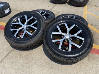 18" Jeep Grand Cherokee L OEM wheels rims 9285 95198 Durango 2025 MICHELIN NEW