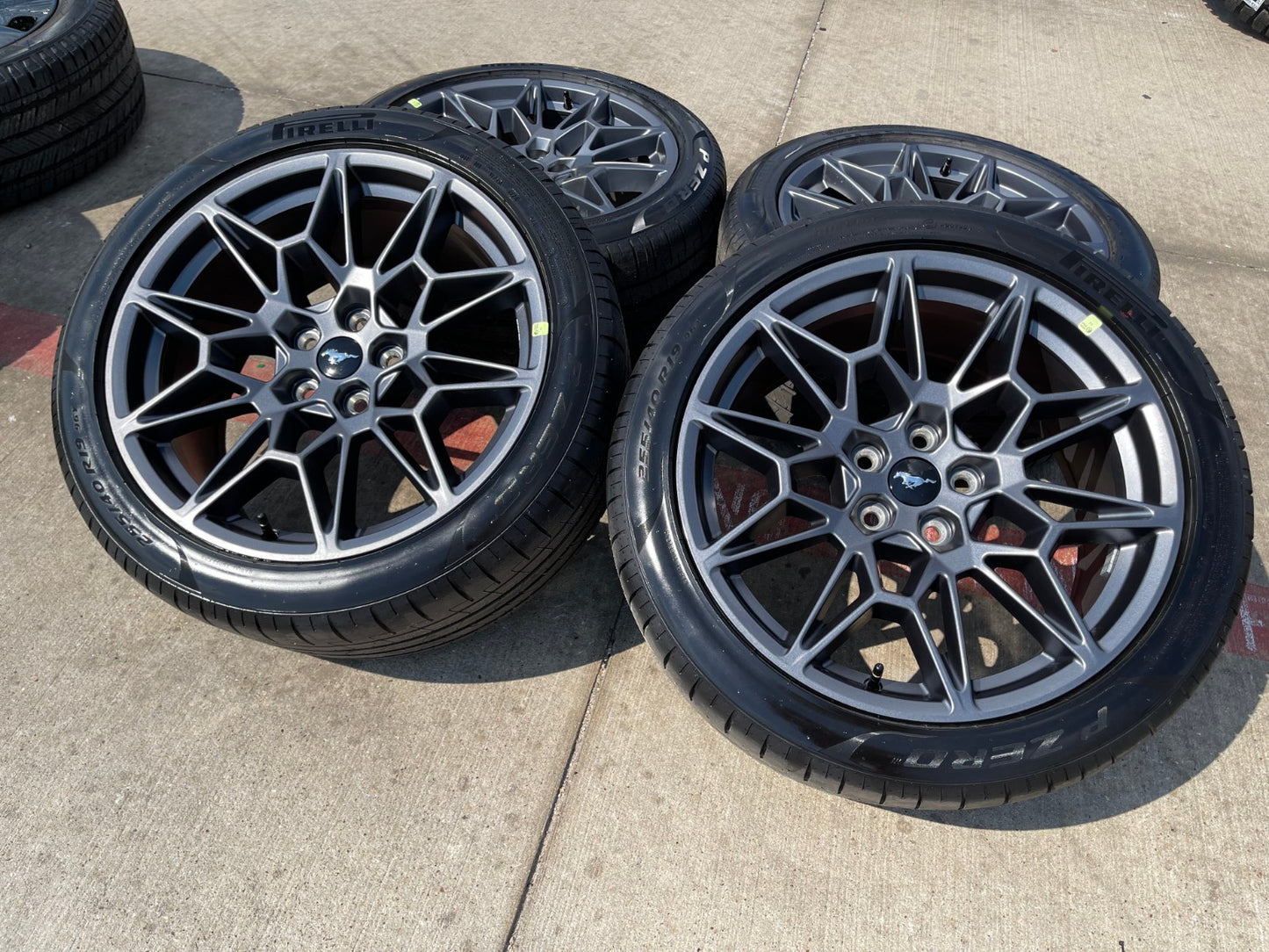 19" Ford Mustang GT Track Pack OEM 10600 10603 wheels rims 2025 2026 2027 NEW