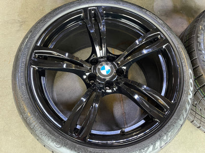 20" BMW M6 M5 OEM 71577 71578 wheels rims 5x120 Style 343 CONTINENTAL NEW