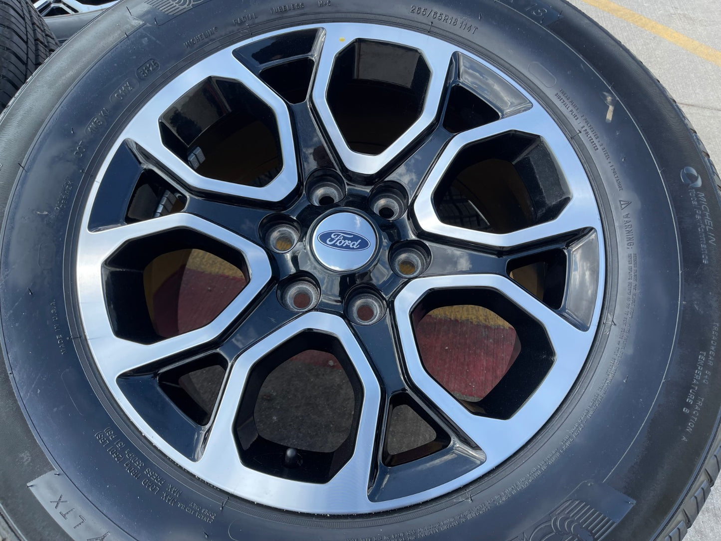 18" Ford F-150 OEM rims wheels 10438 Expedition 2024 2025 2026 2027 MICHELIN NEW